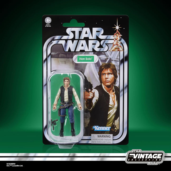 Star Wars The Vintage Collection Han Solo, Neue Hoffnung Premium Action-Figur (9,5 cm)
