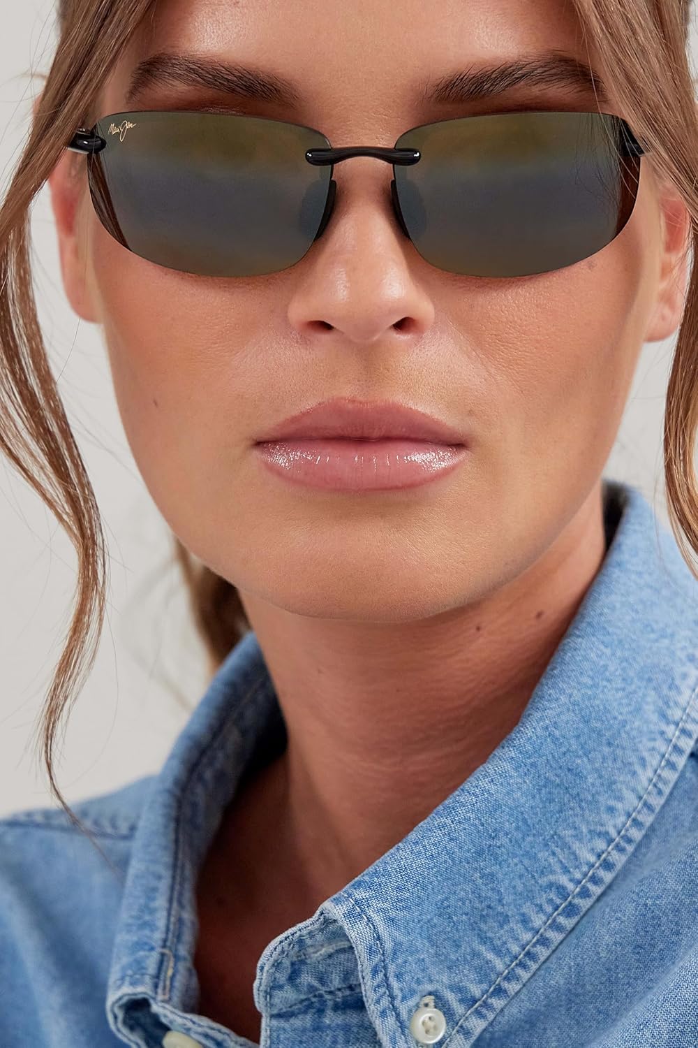 Maui Jim Unisex Ho'okipa Gafas de sol Einheitsgrösse Smoky Grau, Einheitsgrösse Smoky Grau