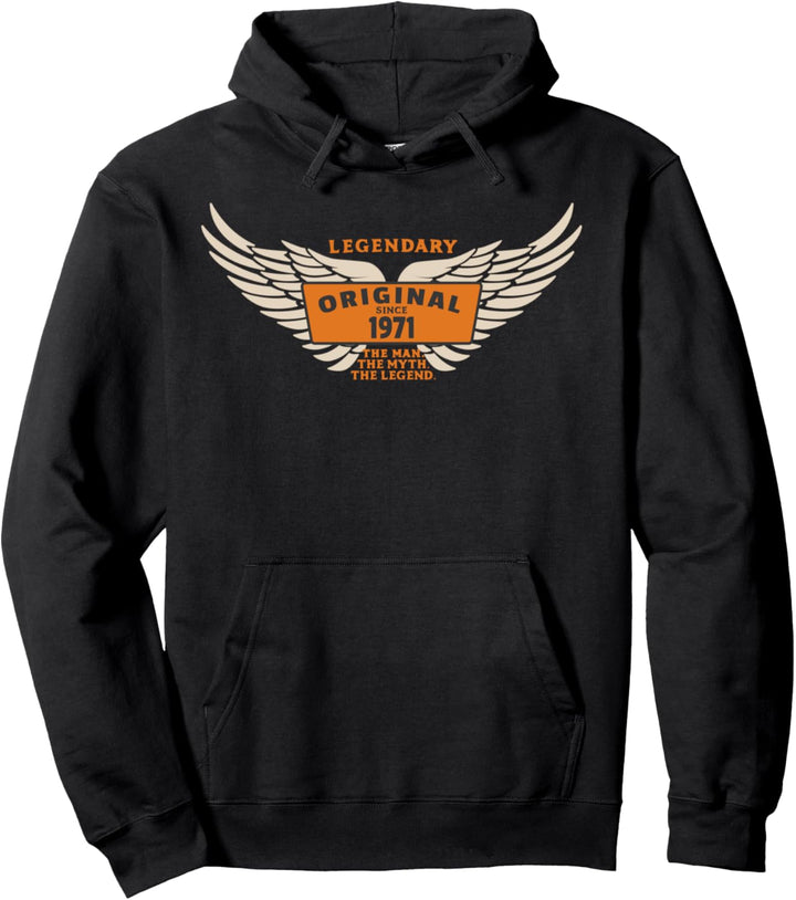 Since 1971 Geburtstag - Original Jahrgang 1971 Pullover Hoodie