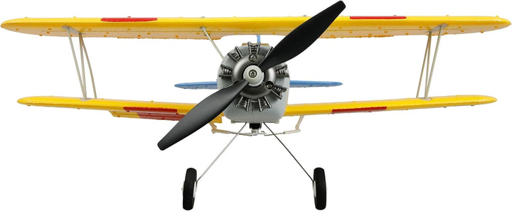 Amewi AMXFlight N2S-2 Stearman 360mm 6G/3D 6-Kanal RTF ferngesteuert Flugzeug RC, Gelb