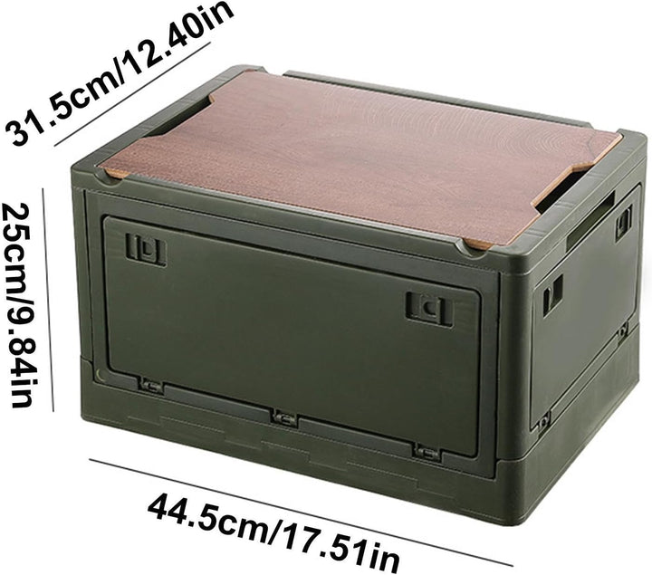 Outdoor-Camping-Aufbewahrungsbox, zusammenklappbarer Kofferraum-Organizer, Outdoor Camping Faltbox,