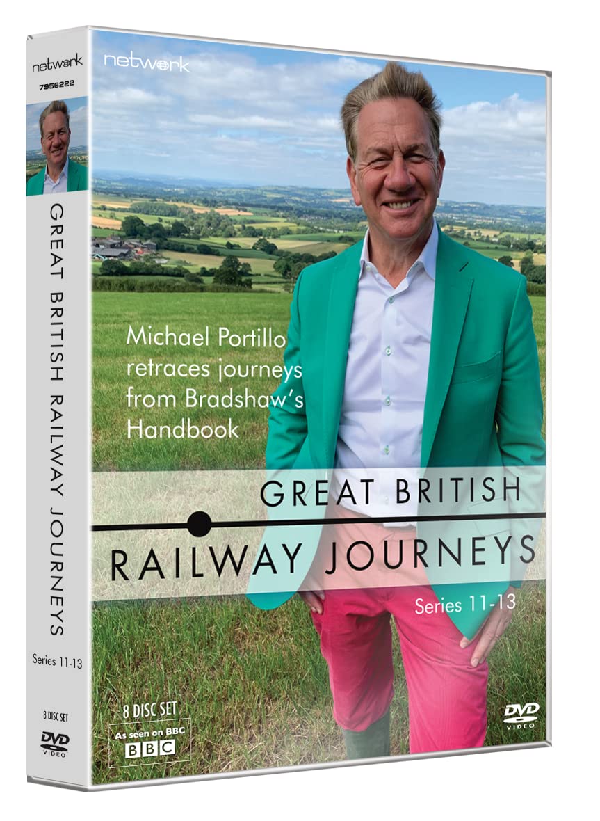 Great British Railway Journeys: Series 11 to 13 [8 DVDs], DVD