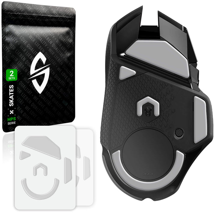 SensoryBoost HPS Glides (2er Set) kompatibel mit Logitech G502 Lightspeed - Balance aus Speed & Kont