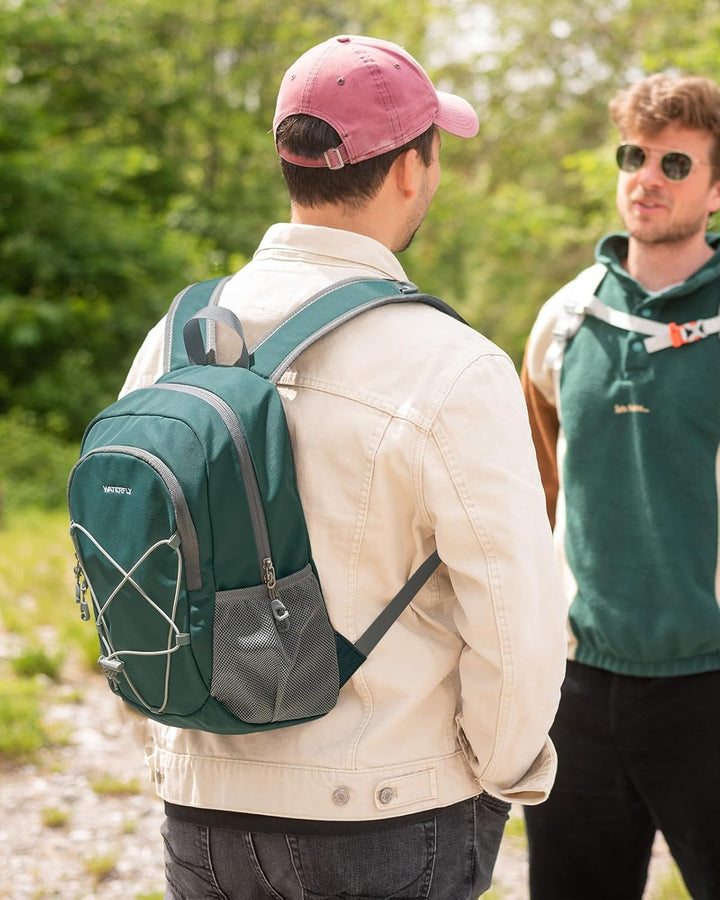 WATERFLY Rucksack Klein Wanderrucksack 12L: Leicht Tagesrucksack Mini Sport Backpack Outdoor Daypack
