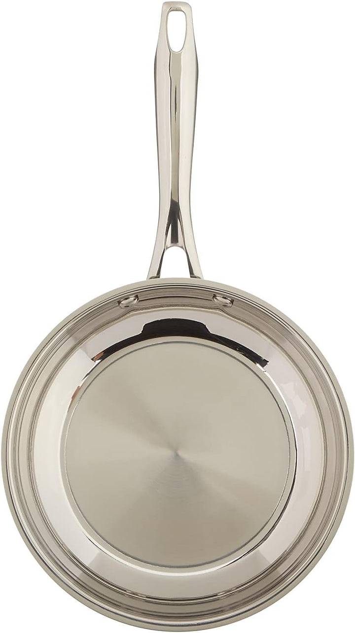 Cuisinart Professionelle Edelstahl-Pfanne, 20,3 cm Edelstahl 8-Inch, Edelstahl 8-Inch