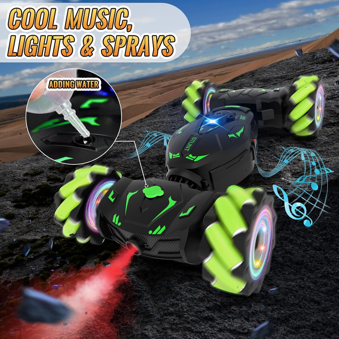 Pristar Ferngesteuertes Auto 1:14 RC Stunt Auto Car Drift Spielzeug 2,4 GHz 360 Drehung Handgeführte