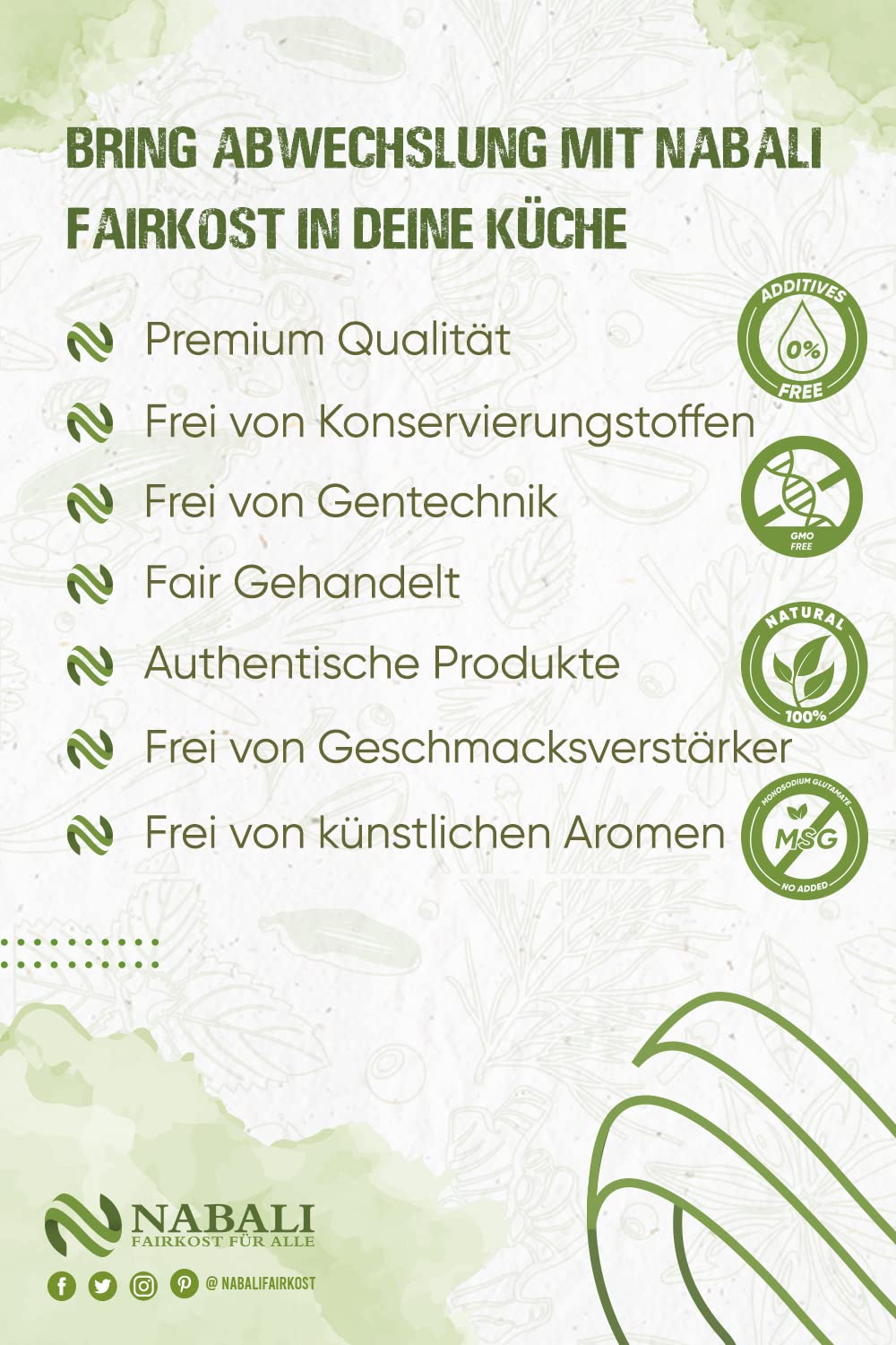 NABALI FAIRKOST FÜR ALLE Zatar Za&