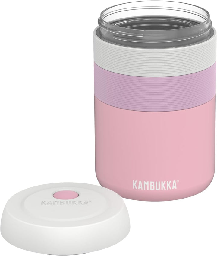 Kambukka Bora Baby Pink Thermoskanne für Feststoffe, 600 ml 11-06015, 11-06015