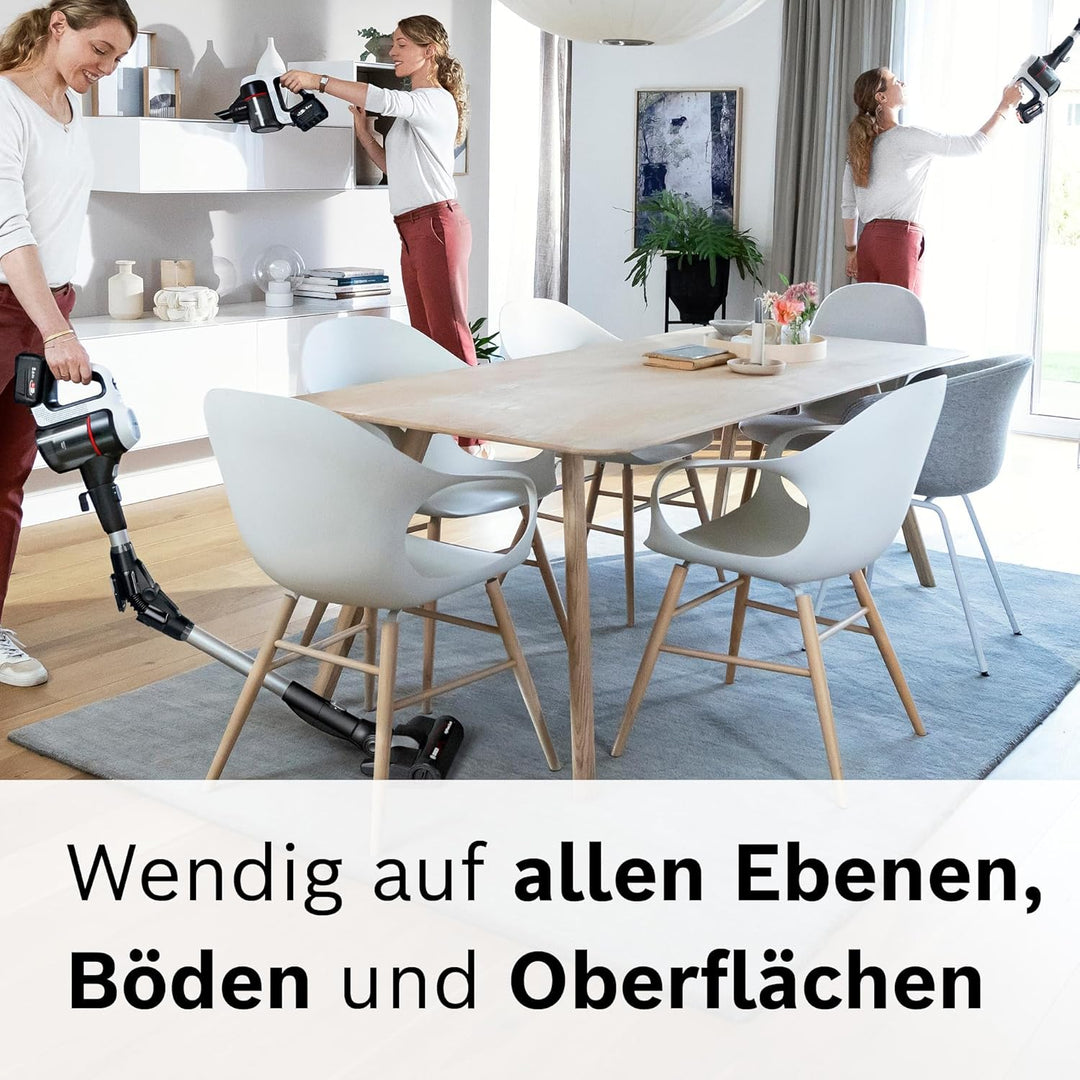 Bosch Akku-Staubsauger Unlimited 7 BKS711MTB, kabelloser Handstaubsauger, beutellos, Wechselakku, Kn