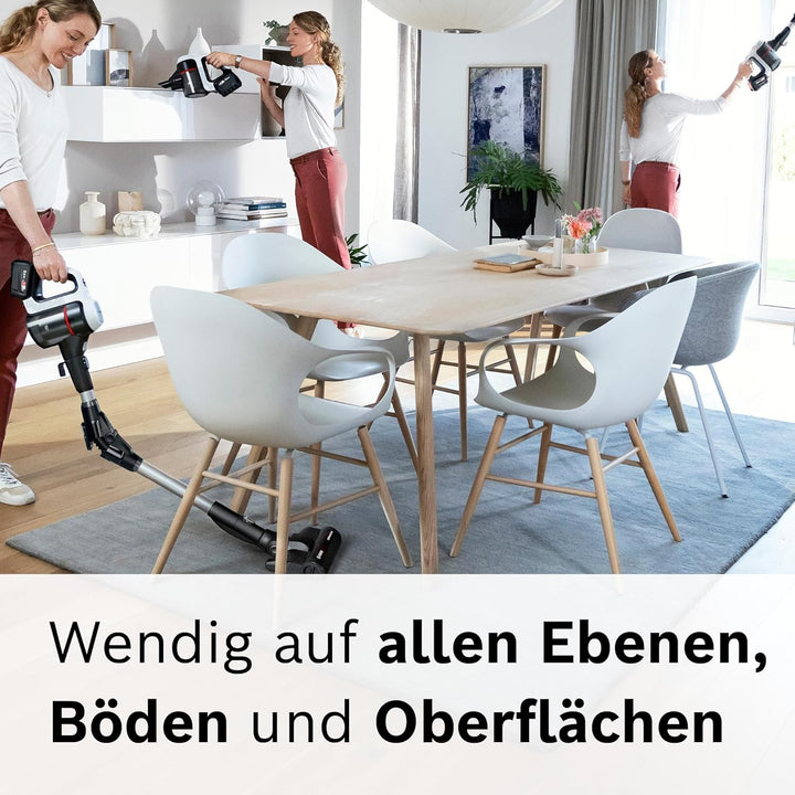 Bosch Akku-Staubsauger Unlimited 7 BKS711MTB, kabelloser Handstaubsauger, beutellos, Wechselakku, Kn