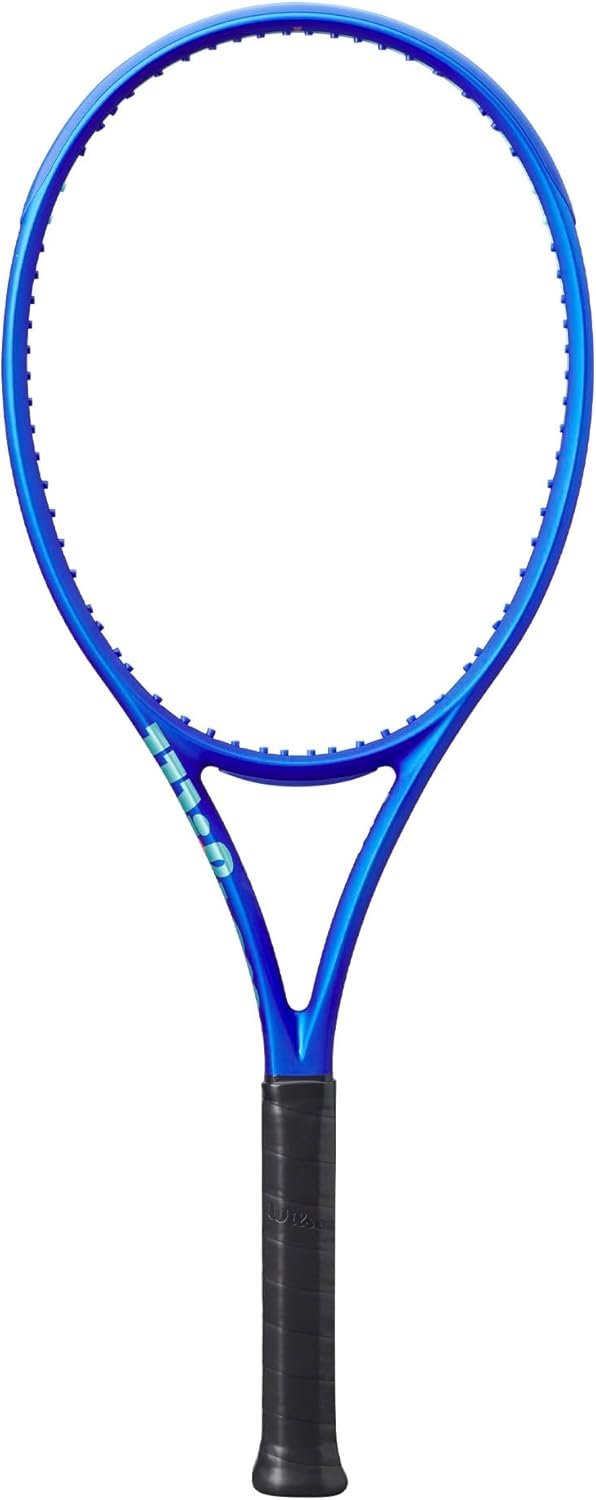 Wilson Ultra 100 V5 Performance Tennisschläger für Erwachsene, bespannt mit Sensation 16 Natural bei