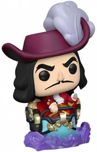 Funko Pop! Ride: WDW50- Captain Hook On Peter Pan Flight - Disney World 50th Anniversary - Vinyl-Sam