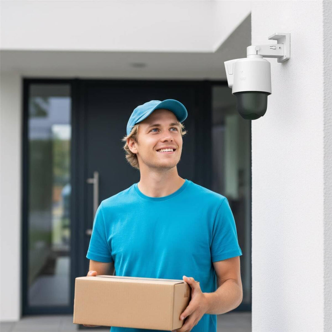 HiLook by HIKVISION Überwachungskamera aussen 4MP Smart Hybrid Light, LAN/PoE kabelgebunden, Outdoor