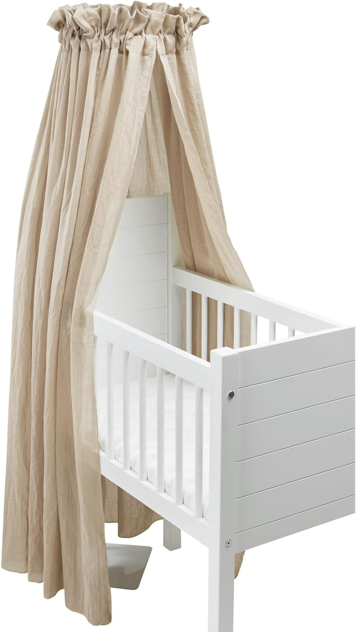 Meyco Baby Betthimmel - Sand - Sluier (30x155cm) Sand H155 x B30 cm (1er Pack), Sand H155 x B30 cm (