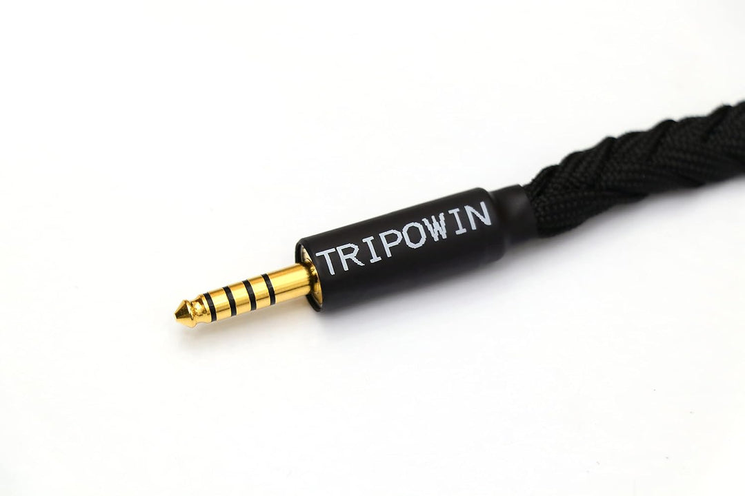 Linsoul Tripowin GranVia Upgraded OFC hohe Reinheit Kopfhörer Audio-Ersatzkabel, 1.5m Länge, HD650 K