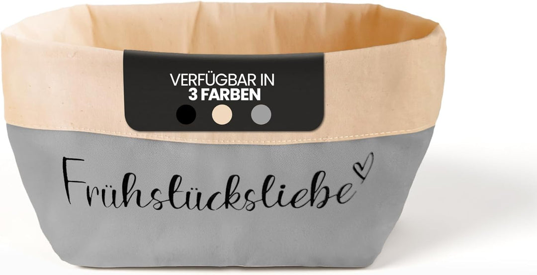 Brotkorb [STOFF] Brötchenkorb stoff | Brotbeutel aufbewahrung frischhalten | Brotkörbchen | Frühstüc