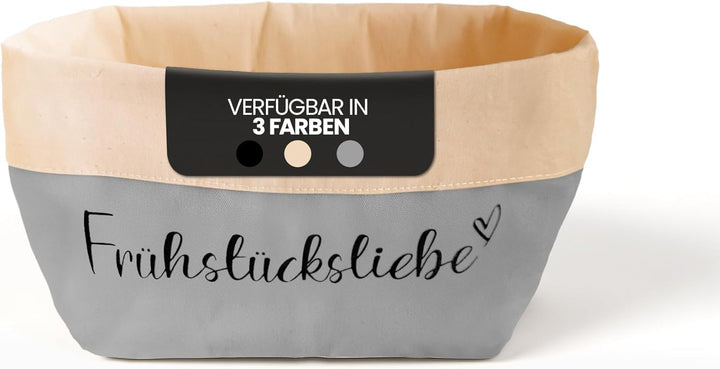 Brotkorb [STOFF] Brötchenkorb stoff | Brotbeutel aufbewahrung frischhalten | Brotkörbchen | Frühstüc