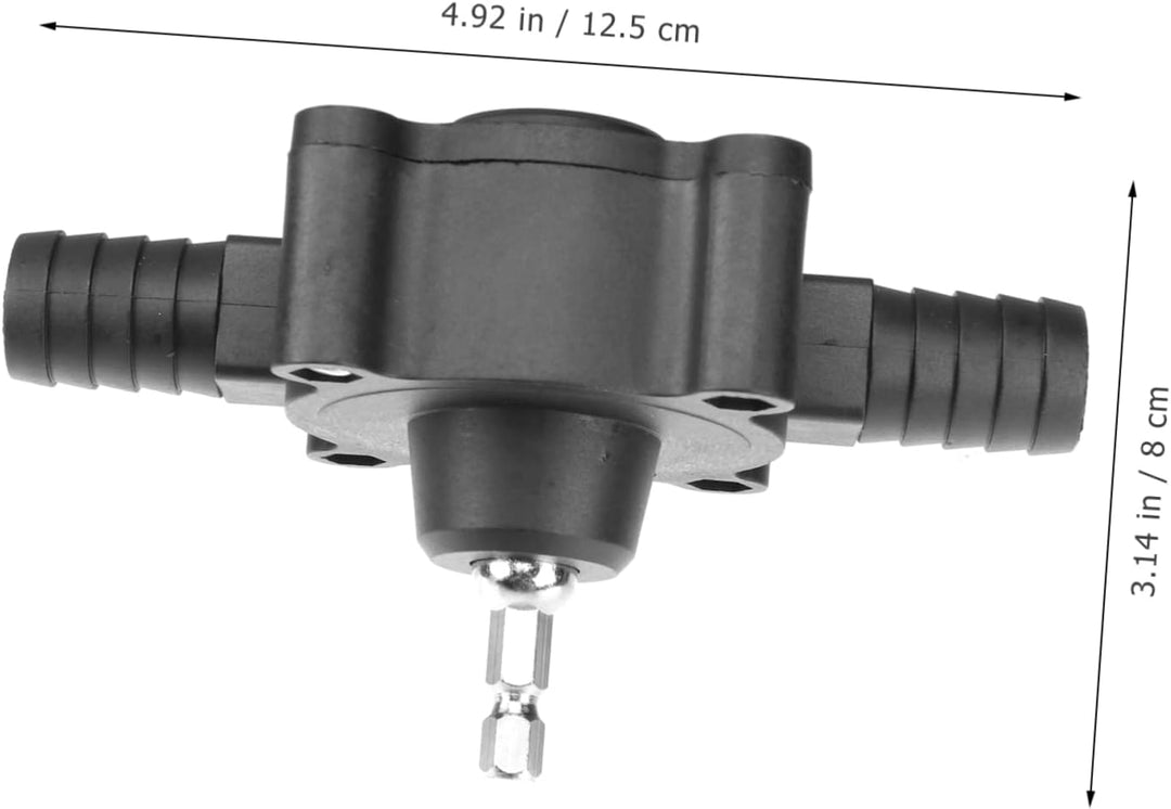 DOITOOL Elektrobohrpumpe Selbstansaugend Tragbare Transferpumpe Für Wasser Und Öl Mit Elektrischem S