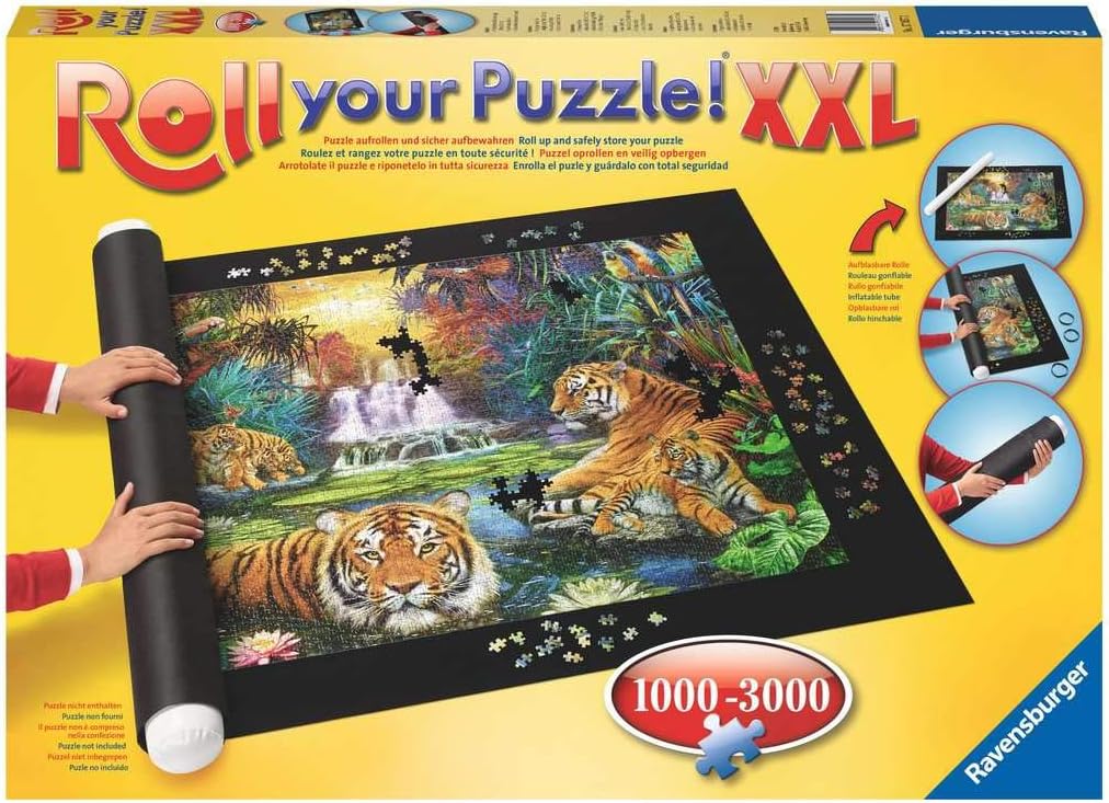 Ravensburger Roll Your Puzzle XXL - Puzzlematte für Puzzles mit bis zu 3000 Teilen, Puzzleunterlage