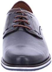 LLOYD Herrenschuh Detroit, moderner Halbschuh aus Leder mit Gummisohle 42 EU Blau Ocean 8, 42 EU Bla