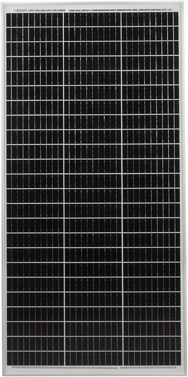 WATTSTUNDE SOLA Mono 100W Wohnmobil Solaranlage Komplett-Set, Victron MPPT Laderegler, Monokristalli