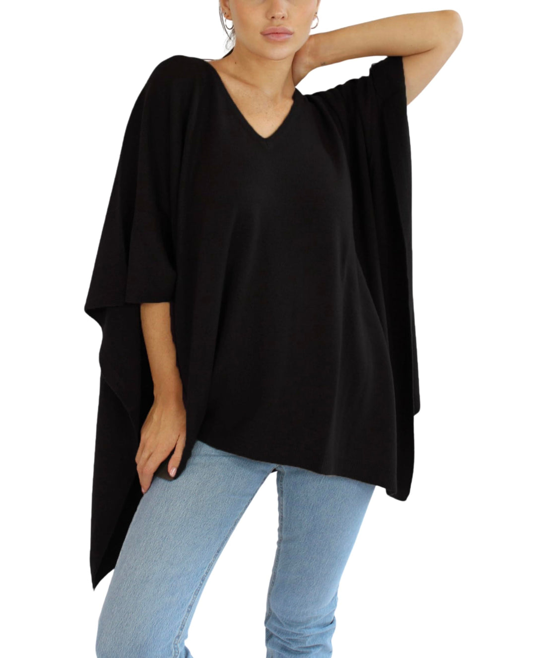Win's Poncho aus Kaschmir - Made in Italy