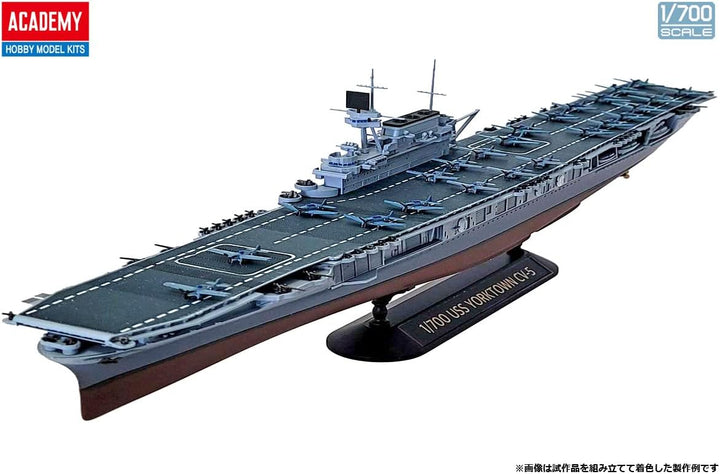 Academy Hobby Modellbausatz 1/700 ACA14229 USS Yorktown CV-5, Mittel
