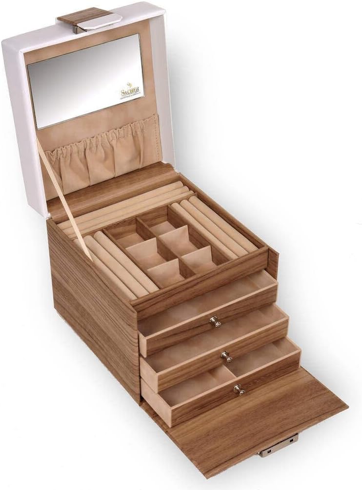SACHER Schmuckkasten Evita nordic style/nordische Eiche, Nordische Eiche