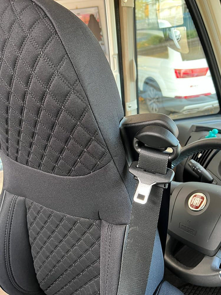 BREMER SITZBEZÜGE Wohnmobil Schonbezüge für Aguti GIS Liner und Milan Sitze | 2er Schonbezug Set ink