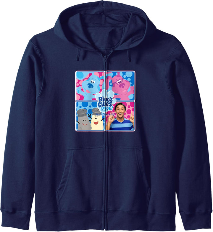 Blue's Clues & You Character Box Up Kapuzenjacke