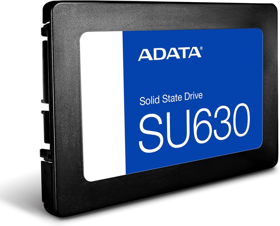 ADATA Ultimate SU630 - 960 GB, interne Solid-State-Drive mit QLC-3D-NAND-Flash, 2.5 Zoll, schwarz, 9