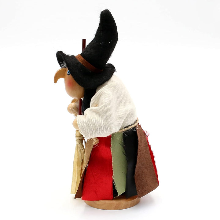 Dekohelden24 Lustige Räucher-Hexe, ca. 19 cm 521100, Hexe