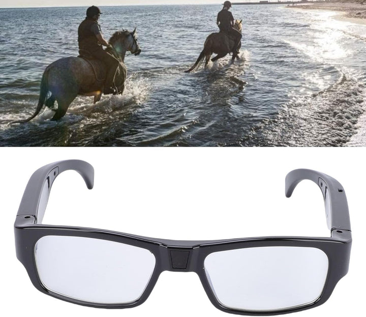 1080P HD Smart-Kamera-Brille, Weitwinkel-Video-Sonnenbrille, 1,5 Stunden Akku-Brille mit Verhinderun