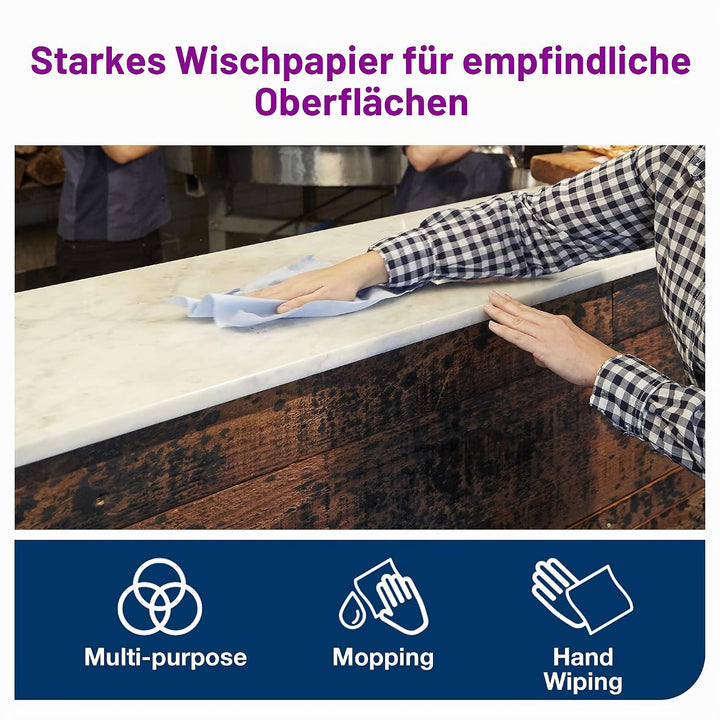 Tork 473480 Reflex Mehrzweck Papierwischtücher für M4 Innenabrollung Reflex System / 1-lagige Putztu
