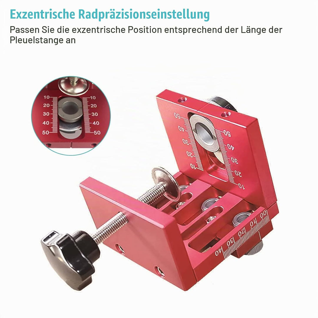 Pocket Hole Jig Set,CEIEVER 4 in 1 Taschenloch Bohrschablone Multifunktion Bohrer-Locator mit Positi