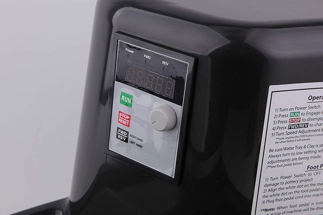 Airgoo Töpferscheibe Ceramics Clay Machine Pottery Wheel AG-60 250W Elektrische Maschine mit Indepen