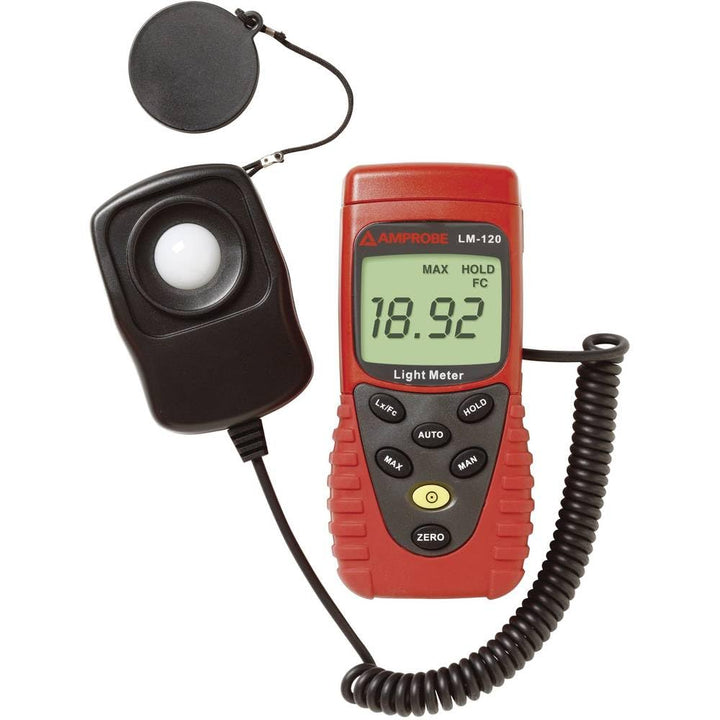 LM-120 Digitales Luxmeter mit Data-Hold, Man/Auto