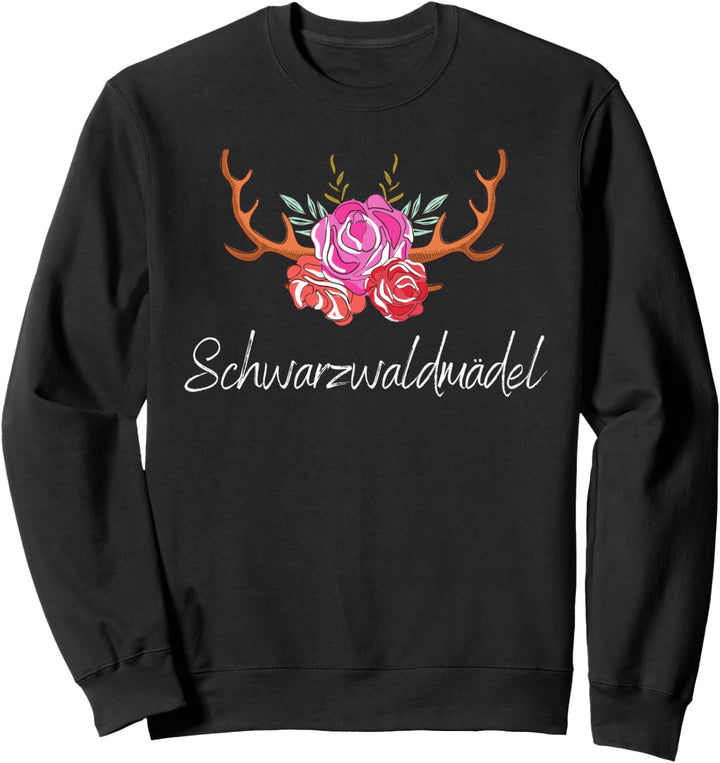 Schwarzwaldmädel Schwarzwald Hirsch Black Forest Sweatshirt