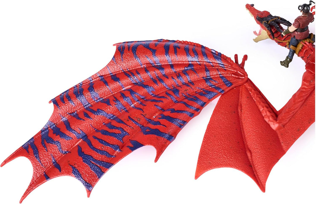 Dreamworks Dragons How to Train Your Dragon, Monstrous Nightmare and Snotlout, Viking Duo Action Fig