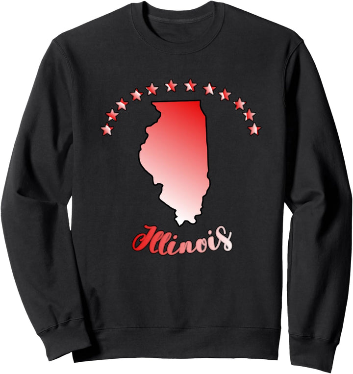 Bundesstaat Illinois USA Sweatshirt