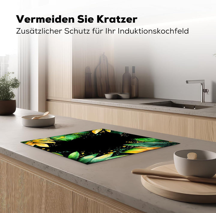 Herdabdeckplatte 59x52 cm Einteilig Abdeckplatten Cerankochfeld Abdeckung Ceranfeld Herdplattenabdec