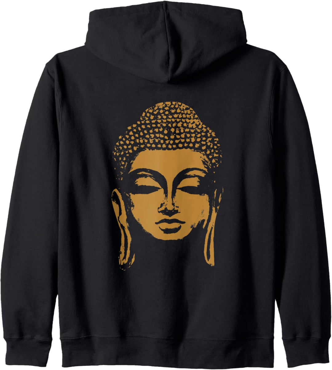 Backprint Buddha Kopf Siddhartha Gautama Kapuzenjacke