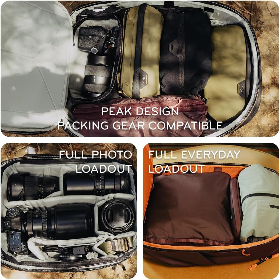 Peak Design Unisex Travel Line Rucksack Backpack, Graugrün, Graugrün