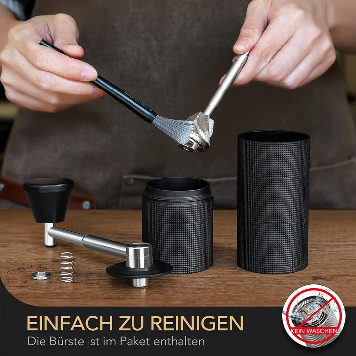 TIMEMORE Chestnut C3 MAX PRO Kaffeemühle Manuelle, Edelstahl Kaffeemühle mit kegelförmigem Mahlwerk,