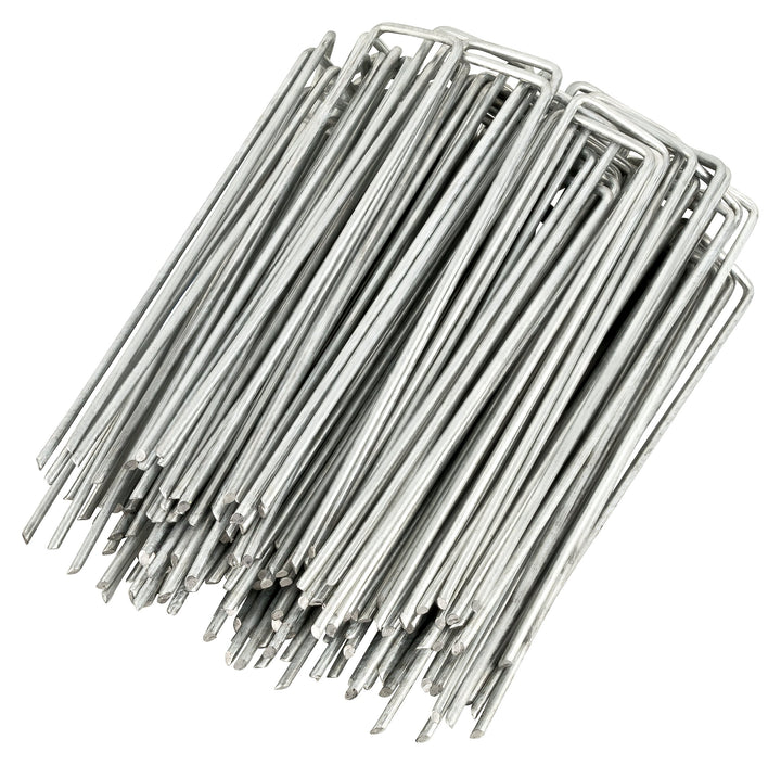 GardenMate 500 Erdanker verzinkt, 150mm lang, 25mm breit, Ø 2,9 mm, Befestigungsanker Bodenanker Fla