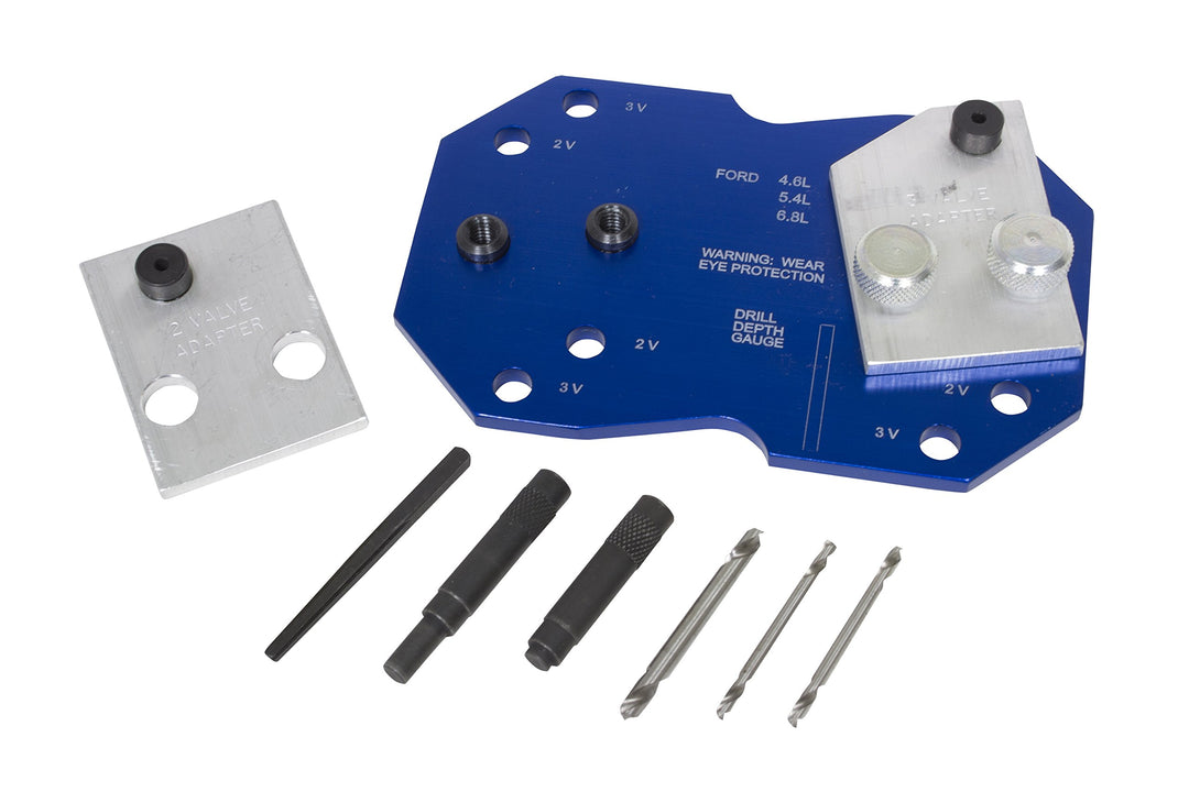 Lisle 68500 Krümmer Bohrschablone für Ford 2V & 3V, Krümmer Bohrschablone für Ford 2V & 3V