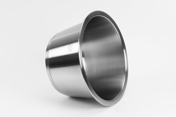 cookvision Edelstahltopf, Chrom-Nickel-Edelstahl, platzsparend, Induktionstopf für alle Herdarten, I