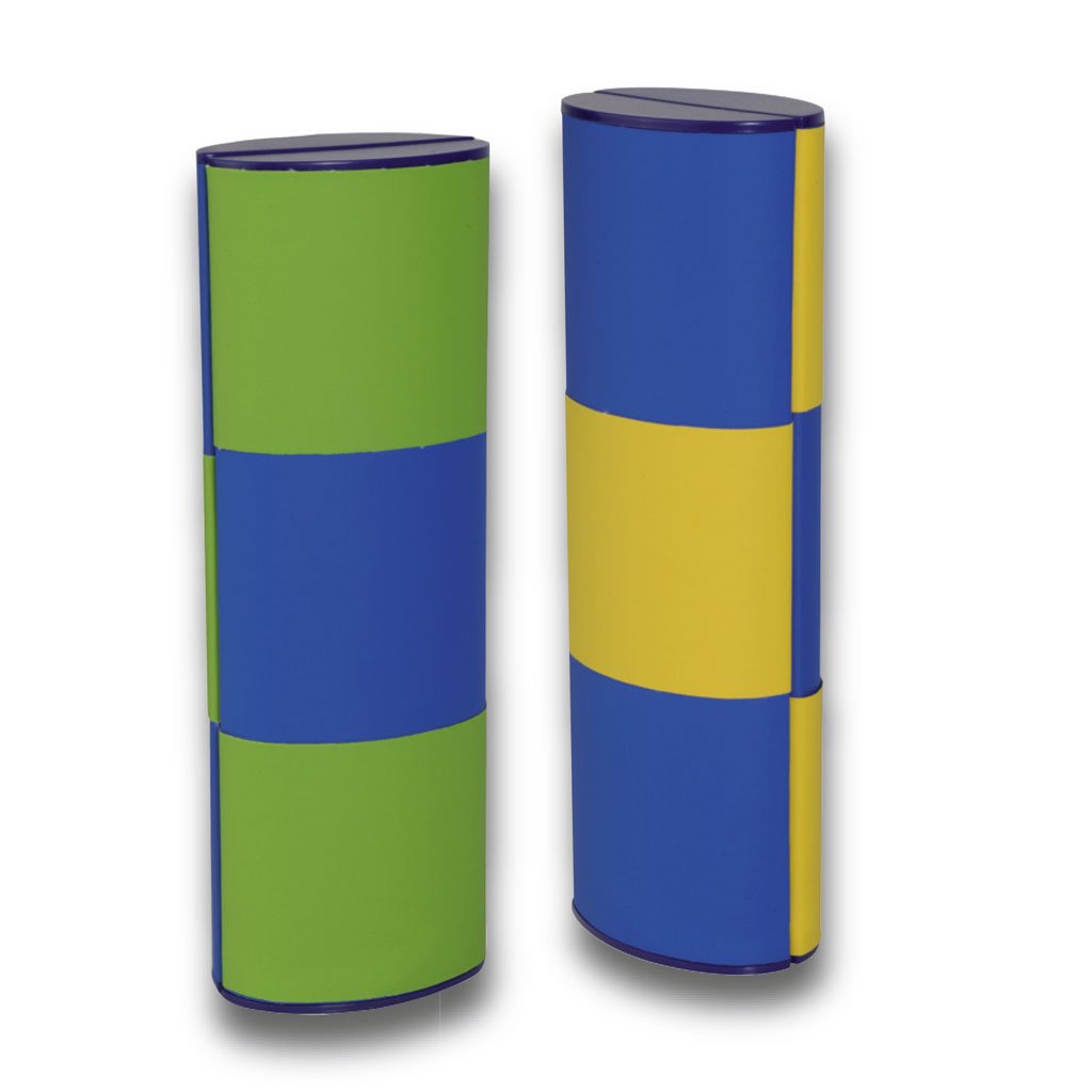 Zauberetui Brillenetui Logic MEDIUM LANG Bicolor 14113 mit Farbwechsel in grün-blau/gelb-blau 180 Gr