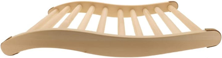 2X HOFMEISTER® Sauna Rückenlehne aus hochwertigem Linden-Holz, 51 cm, ergonomisch geformt, Made in E