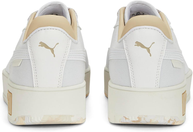 PUMA Damen Carina Street Better Sneaker 40.5 EU Puma White Puma White Granola, 40.5 EU Puma White Pu